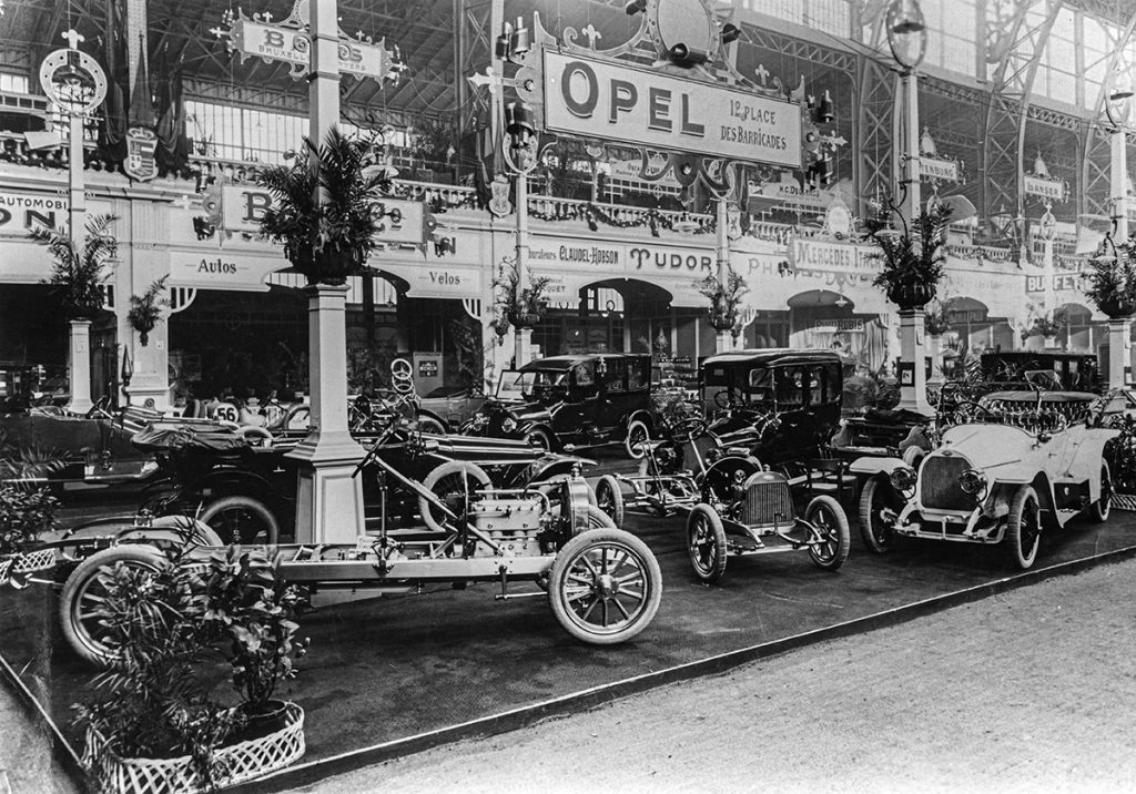 1912 Opel Exhibition Bruxelles