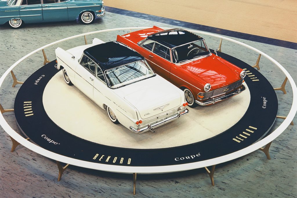 1961 Opel Rekord Coupe IAA-Frankfurt