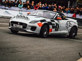Jaguar F-Type Rally Car makes final appearance at 2019 Wales Rally GB