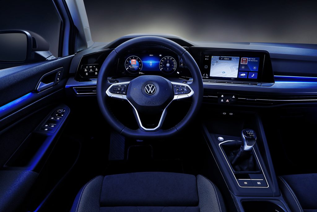 Odysseus udredning dome Volkswagen GOLF 8 - World premiere : digitalised, connected, and  intelligent - US Motors Actu