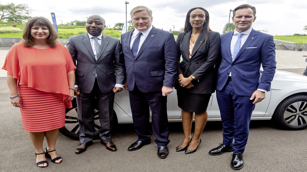 Volkswagen and Siemens launch joint electric mobility pilot project in Rwanda