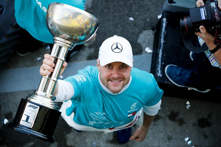 F1- Bottas wins in Japan as Mercedes seal sixth Constructors’ Championship title