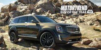 2020 Kia Telluride named MotorTrend’s SUV of the Year