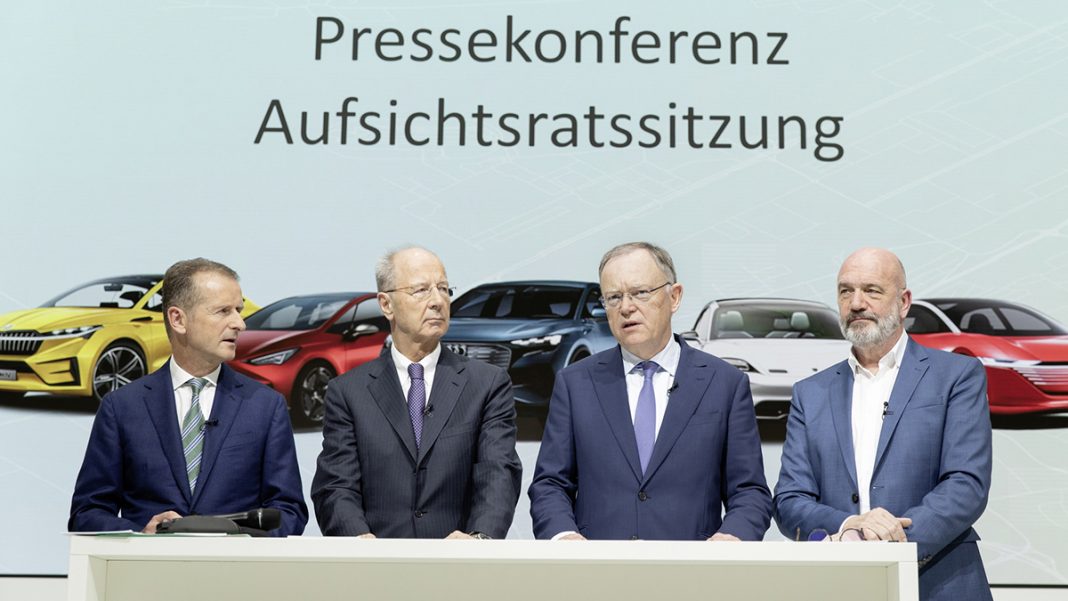Volkswagen Aufsichtsrat - Pressekonferenz