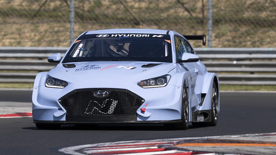 Hyundai Motorsport Begins Testing with Veloster N ETCR