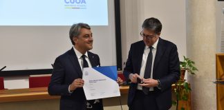 LUCA DE MEO IS AWARDED AN HONORARY MASTER’S DEGREE FROM ITALY’S CUOA BUSINESS SCHOOL