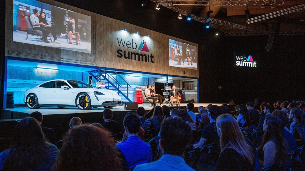 Tech Talks, Next Visions and Taycan Relaxing Rides Porsche at the Web Summit in Lisbon