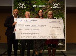 Hyundai Awards Santa Clara University