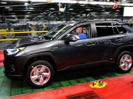 Toyota Kentucky Begins Production of Hot-Selling RAV4 Hybrid