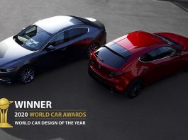 MAZDA3 WINS 2020 WORLD CAR DESIGN OF THE YEAR