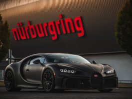 Bugatti chiron pur sport nurburgring