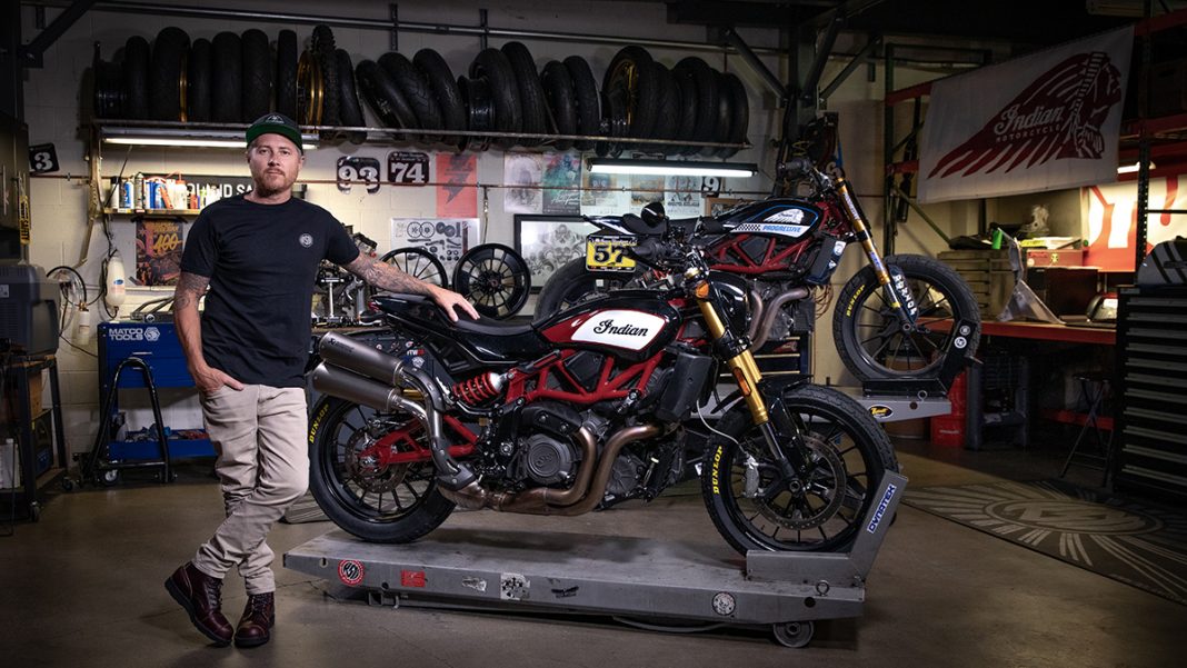 Indian Motorcycle & Roland Sands design deliver race-inspired accessory collection for FTR 1200