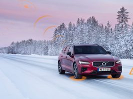 Volvo Cars helps warn U.S. drivers and municipalities of slippery roads and hazards