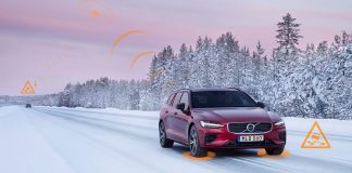 Volvo Cars helps warn U.S. drivers and municipalities of slippery roads and hazards