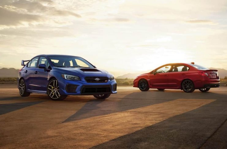 2021 SUBARU STI and WRX