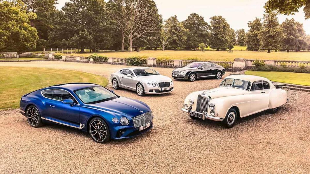 Bentley celebrates 70th anniversary of design in crewe