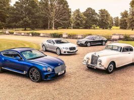 Bentley celebrates 70th anniversary of design in crewe