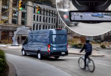 Ford Transit - Digital Rearview Mirror