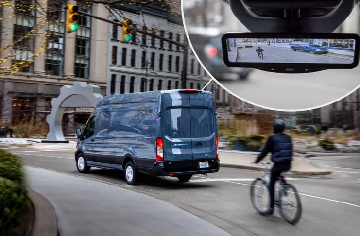 Ford Transit - Digital Rearview Mirror